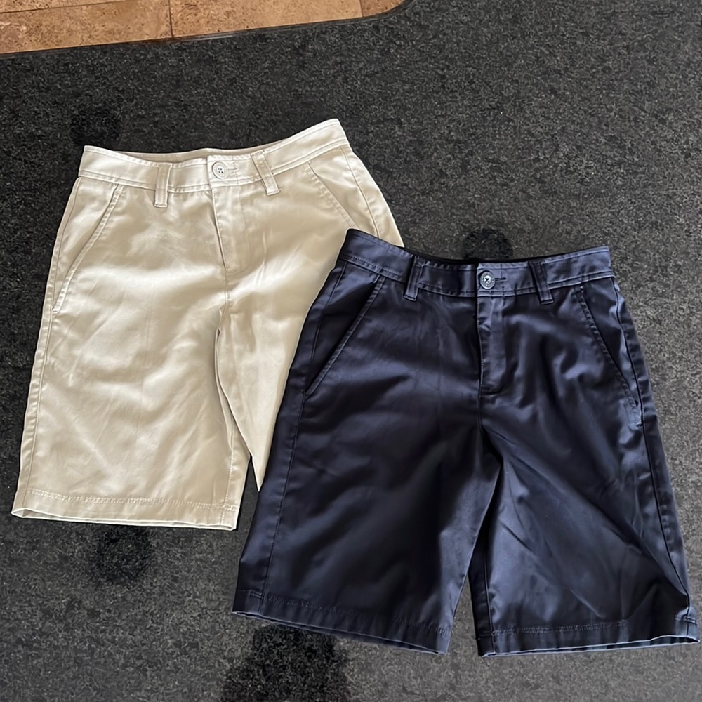 2 Pairs Under Armour Boys Golf Shorts Size 12